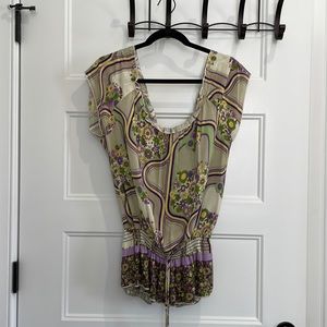 Vintage women’s sleeveless top- size L